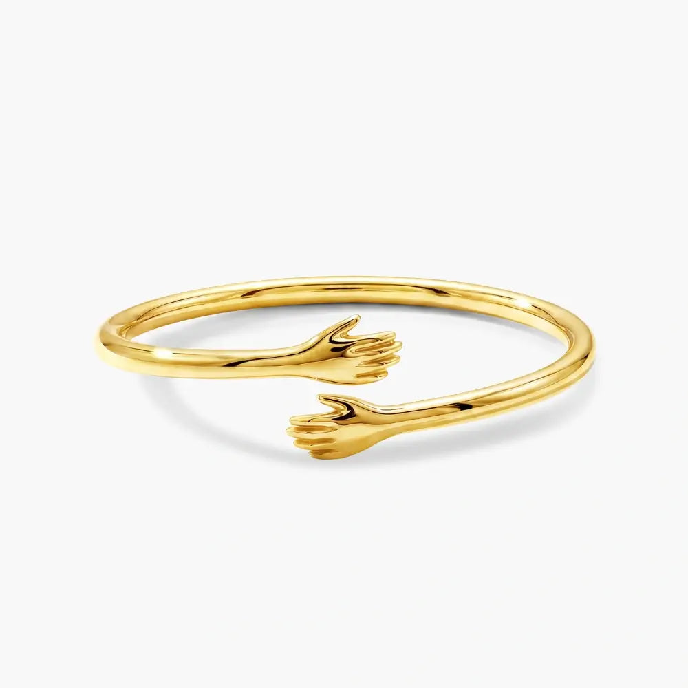 Gold Hug Bracelet