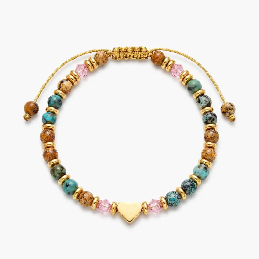 Inner Strength & Heart Bracelet