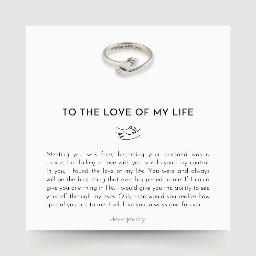 My Beautiful Wife - Hug Ring