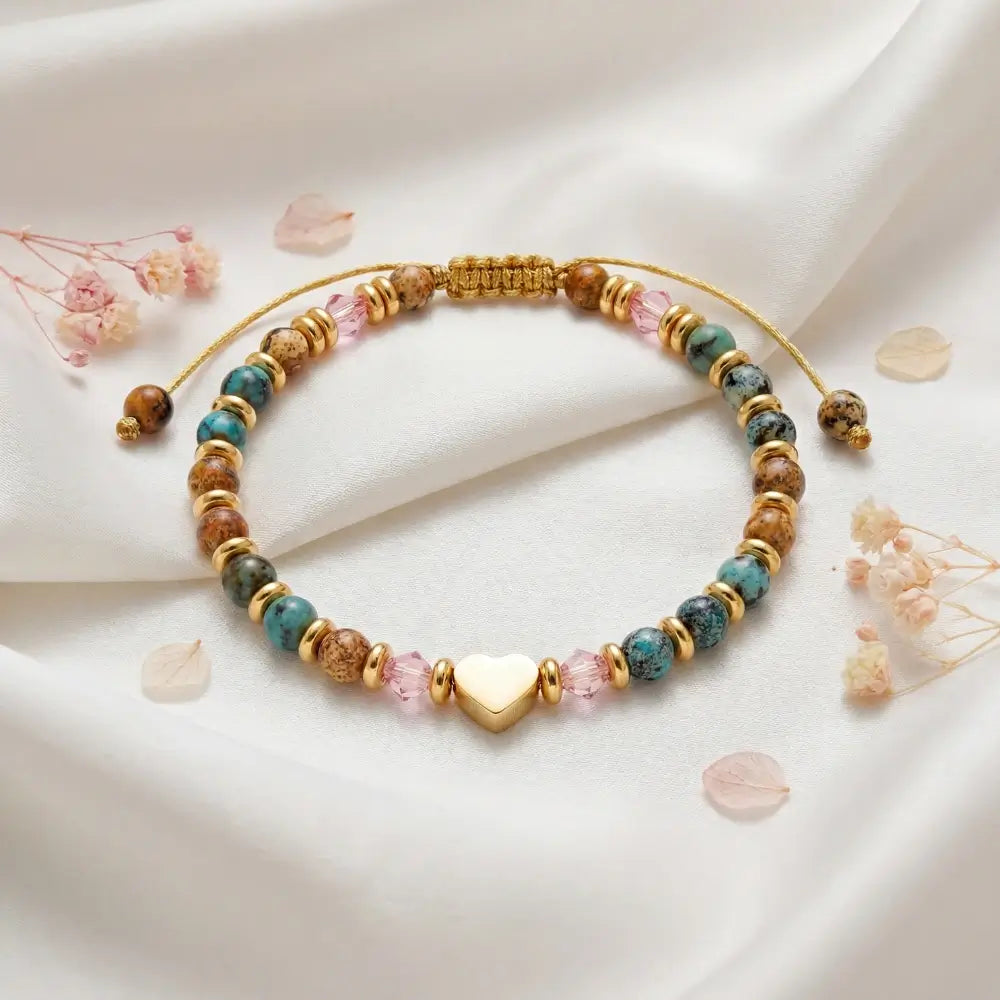 Inner Strength & Heart Bracelet