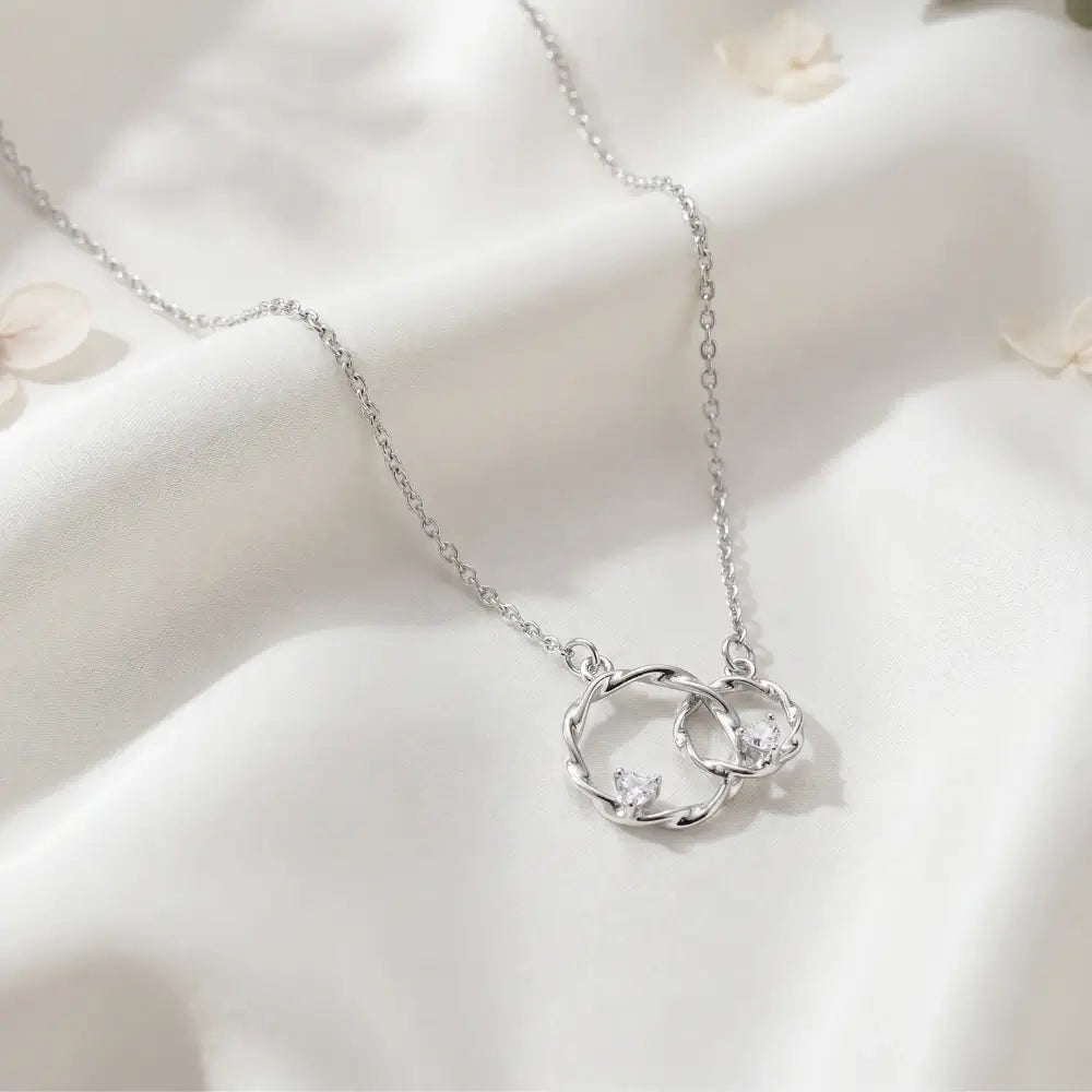 To My Sister - Circles of Love Necklace