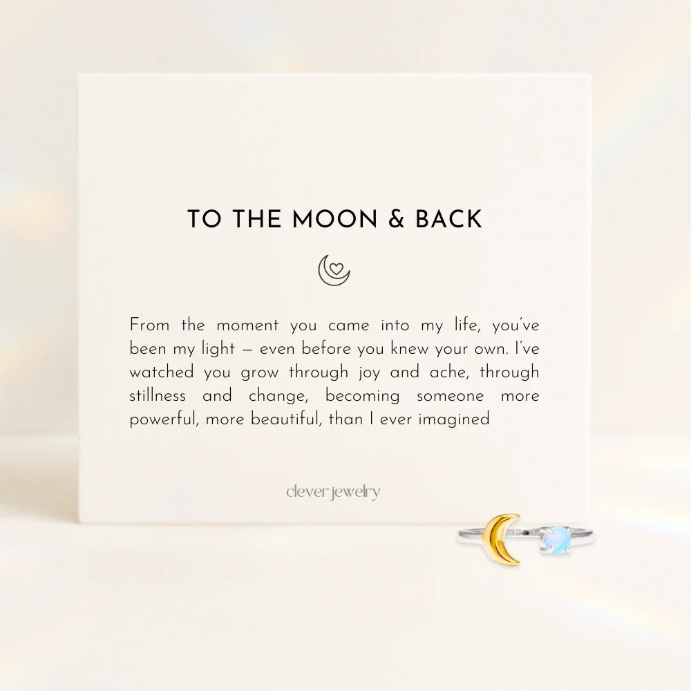 To the Moon & Back Ring
