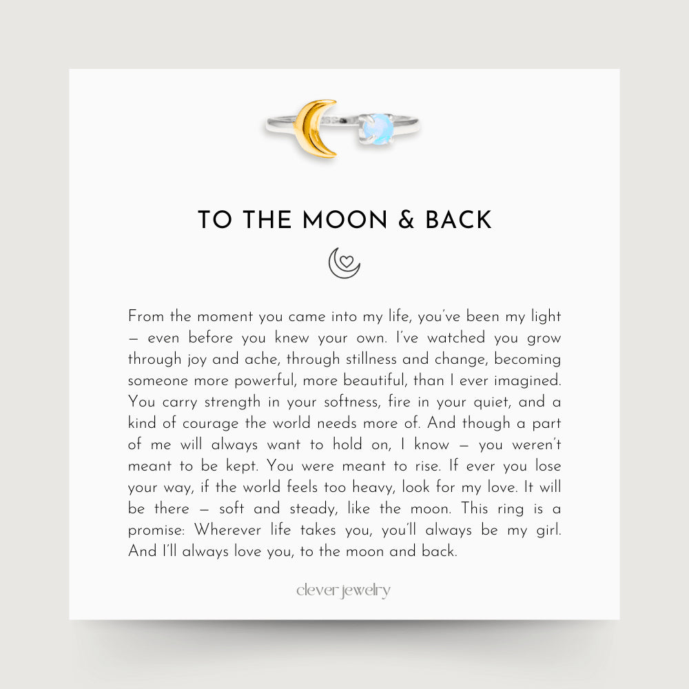 To the Moon & Back Ring