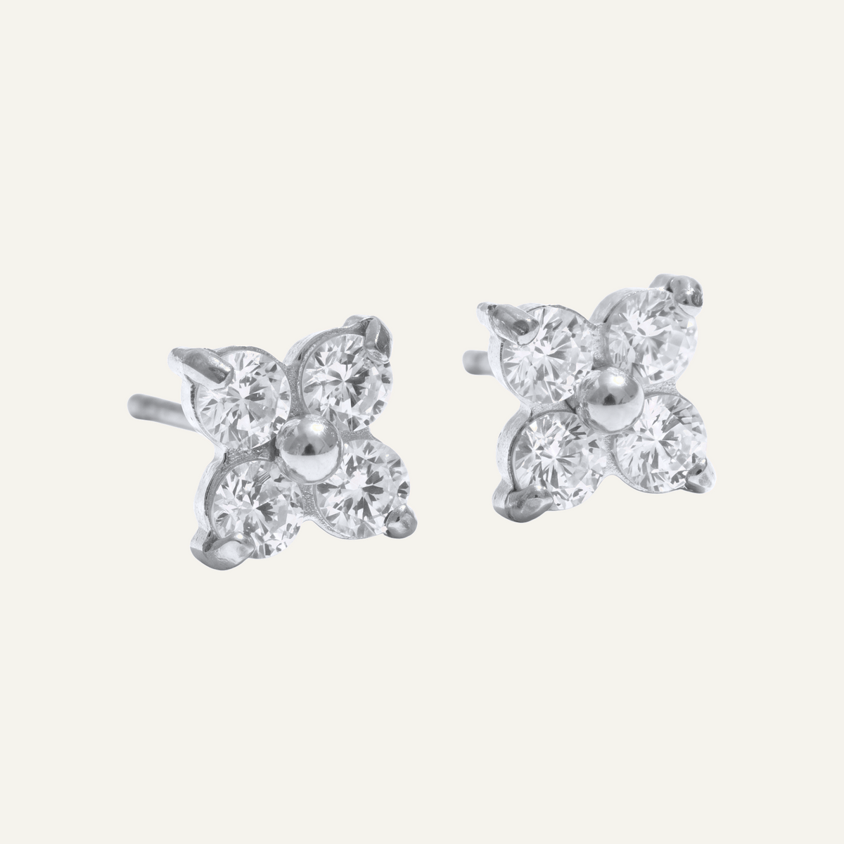 Sparkle Flower Earrings