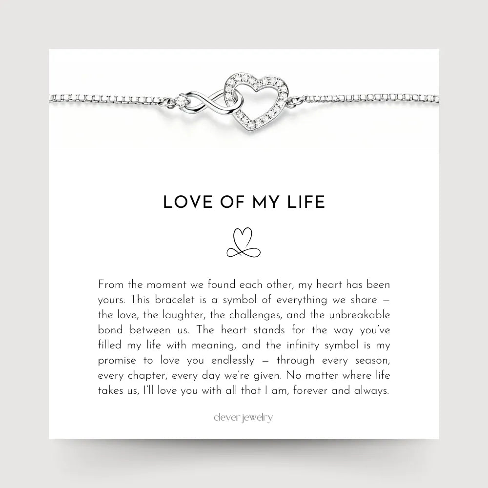 To My Wife - Love Of My Life Bracelet