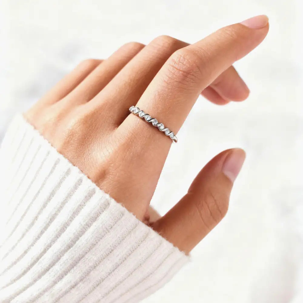 To My Sister - Forever Intertwined Ring