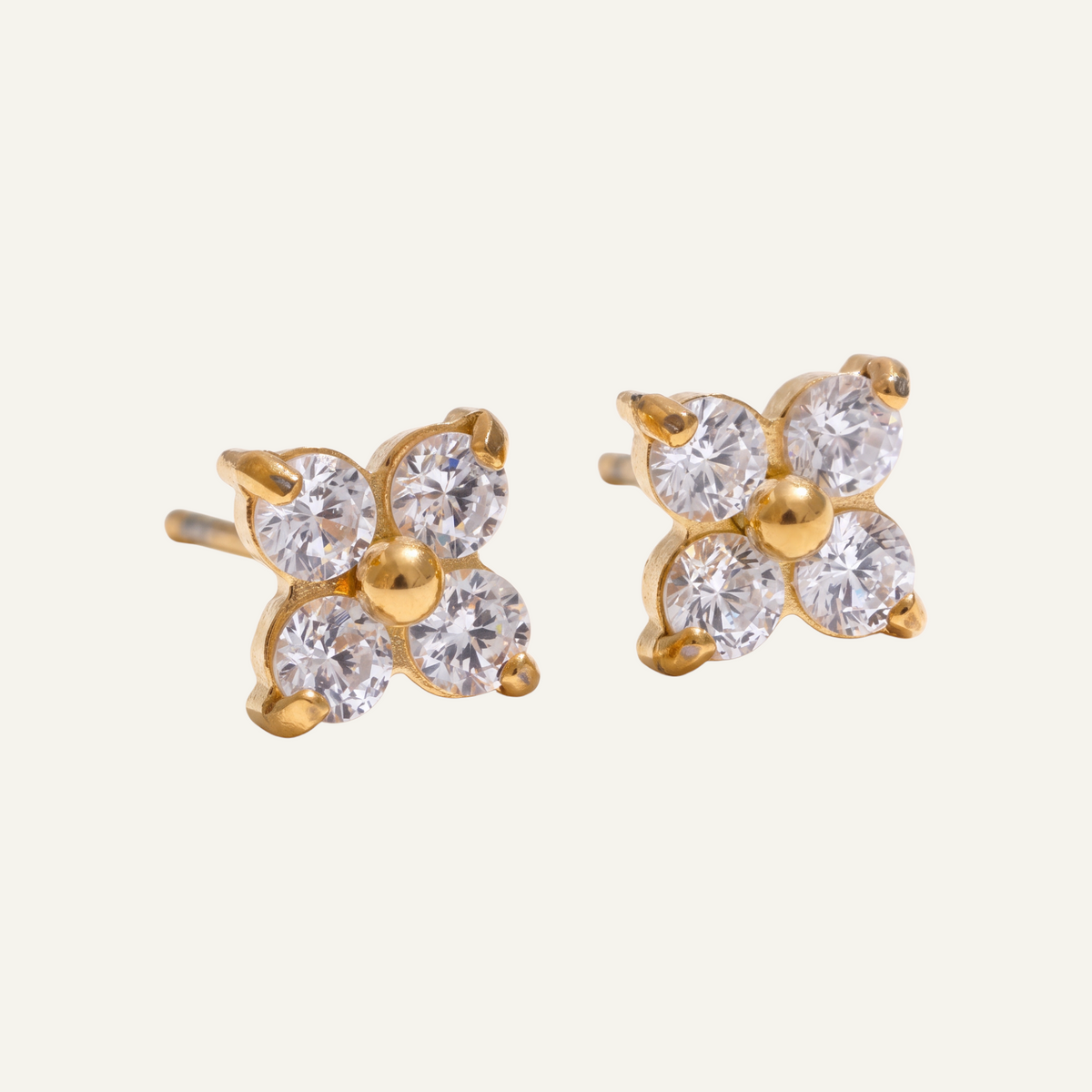 Sparkle Flower Earrings