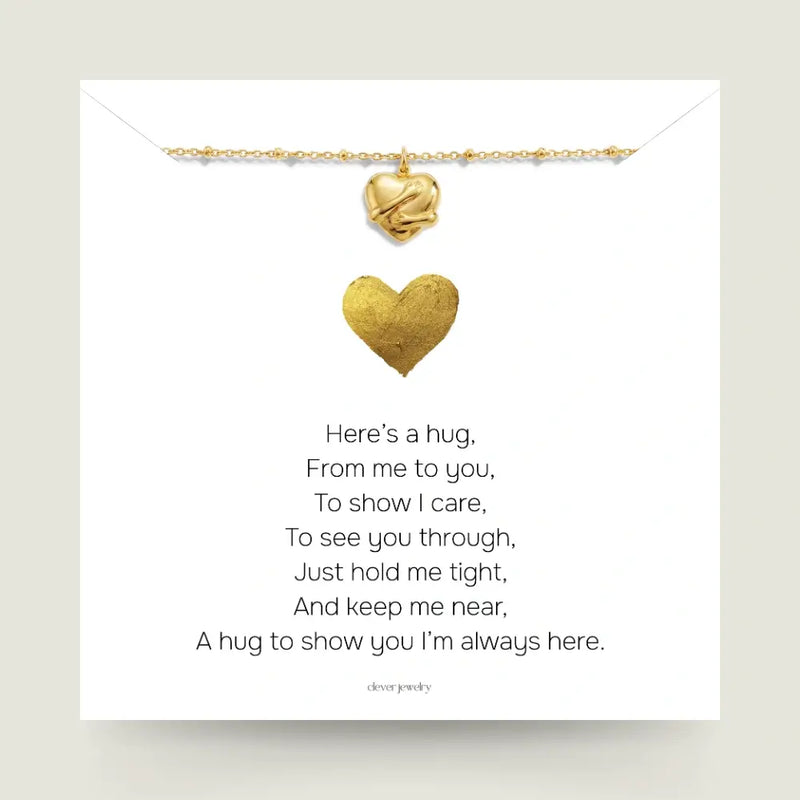 Gold Hug Necklace