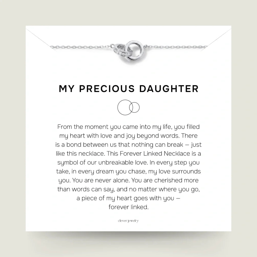 My Precious Daughter - Interlocking Necklace