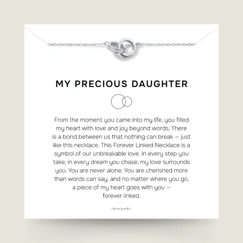 My Precious Daughter - Interlocking Necklace