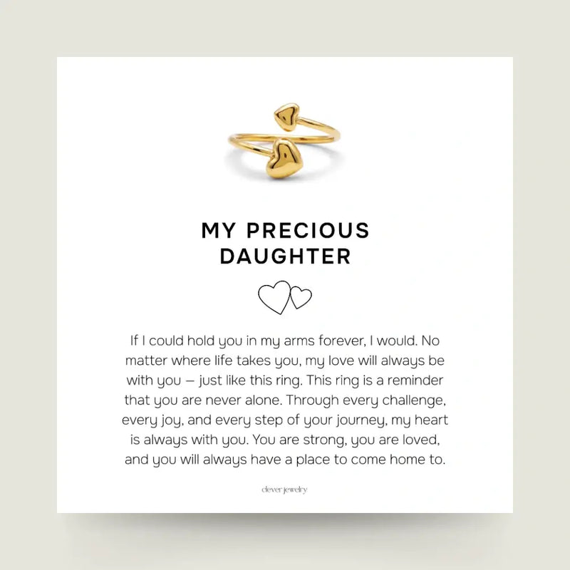 My Precious Daughter - Eternal Love Gold Ring