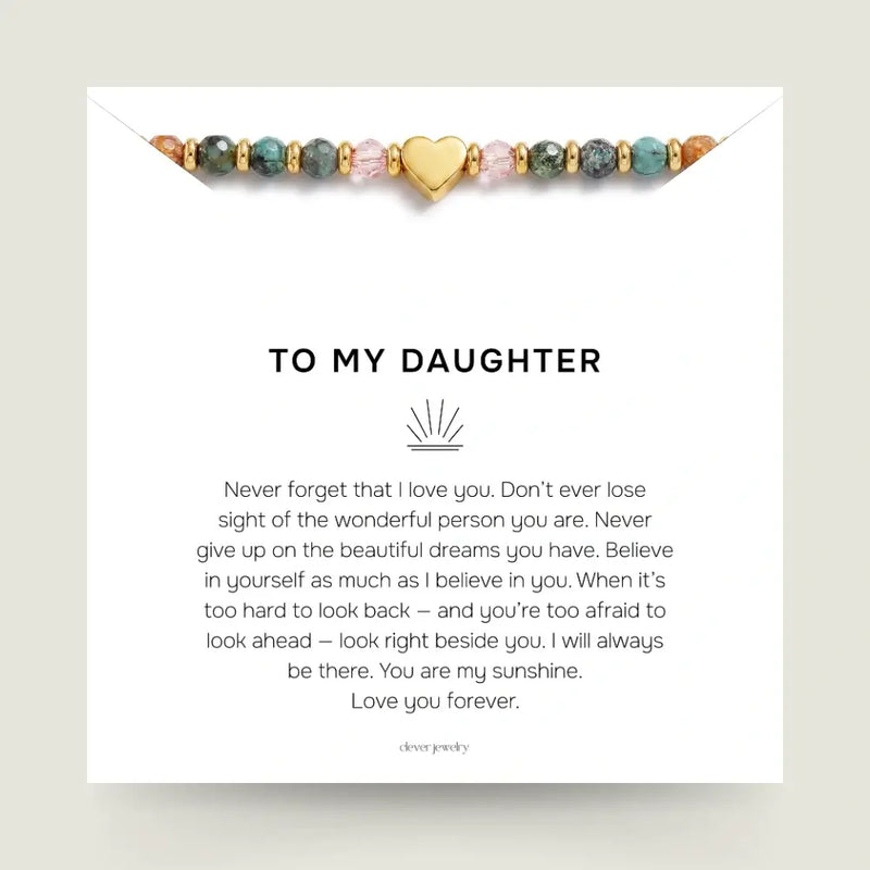 To My Daughter - Always Loved Bracelet