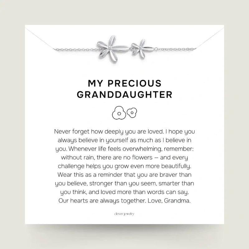 My Precious Granddaughter - Blossoming Bracelet