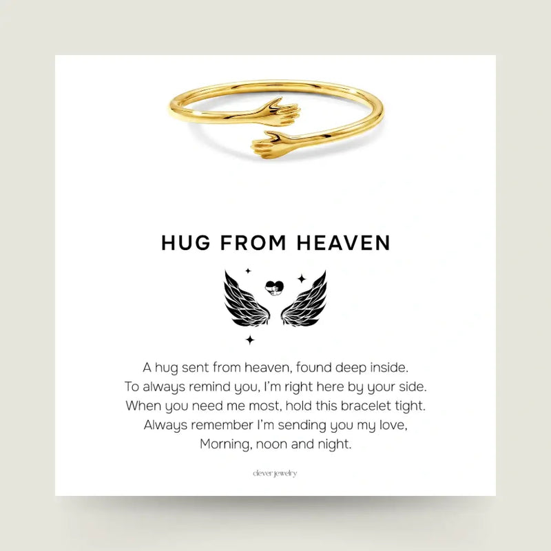 Wrapped in Love - Gold Hug Bracelet