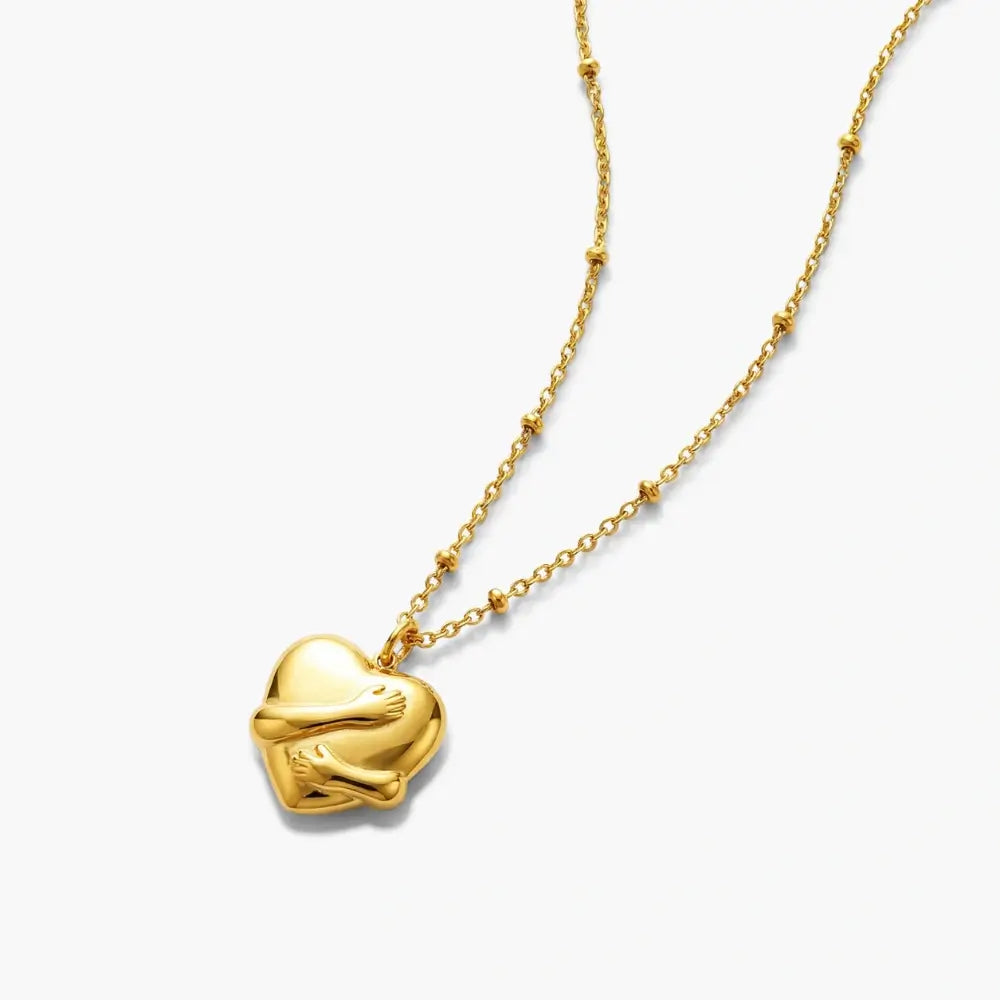 Gold Hug Necklace