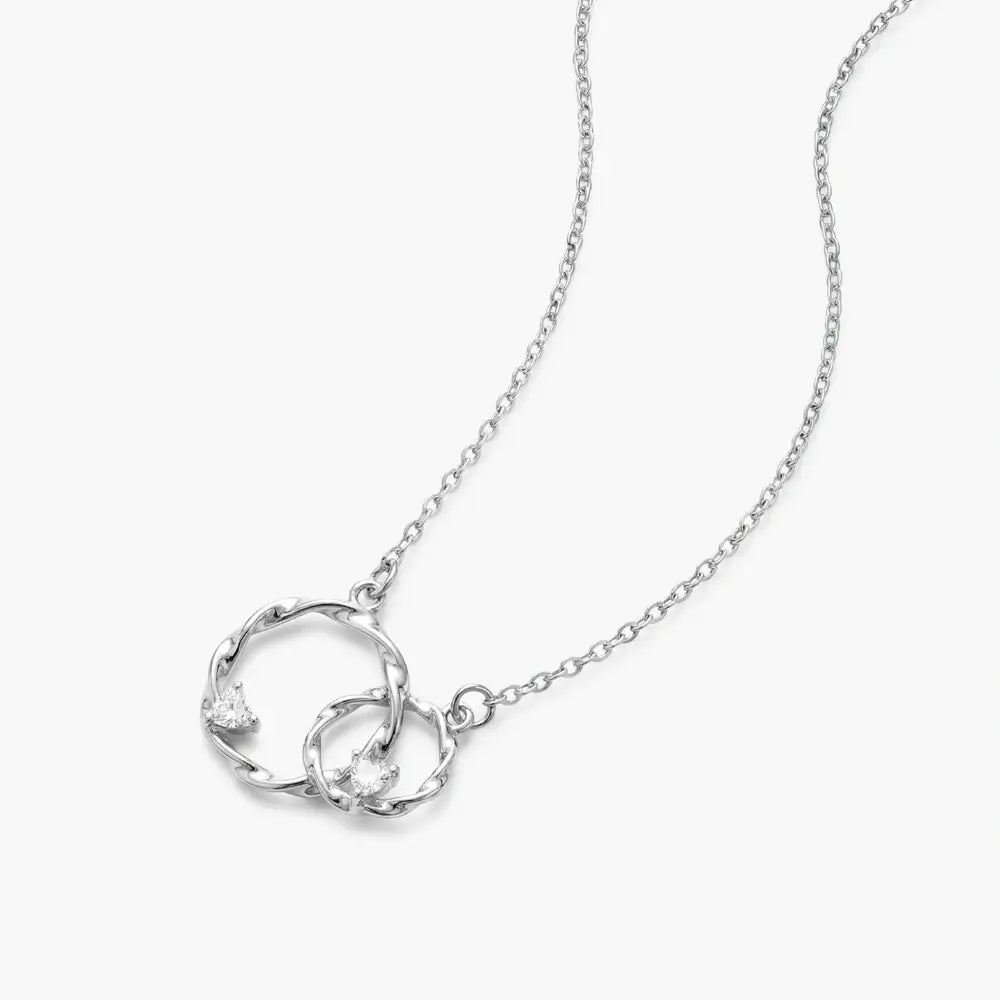 Grandmother & Granddaughter - Circles of Love Necklace