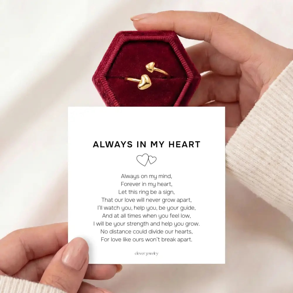 Always In My Heart Gold Ring