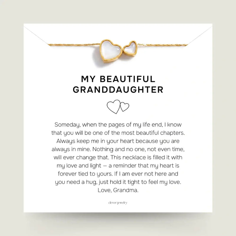 My Beautiful Granddaughter - Together Forever Necklace
