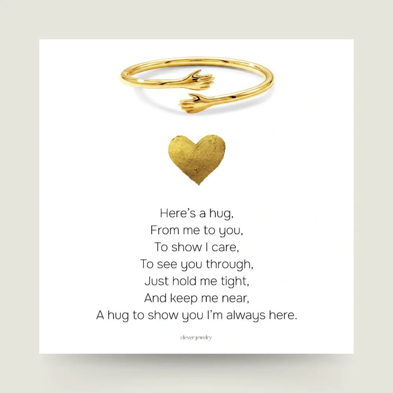 Gold Hug Bracelet