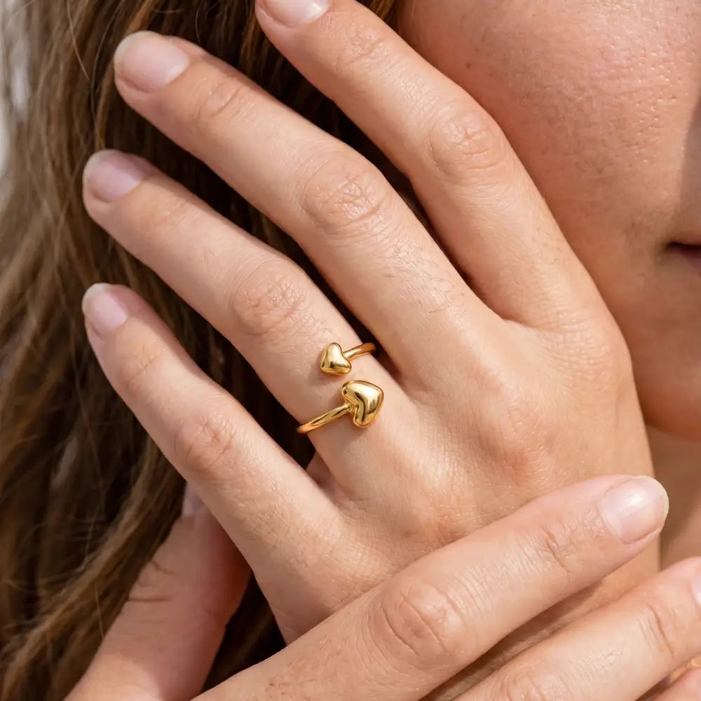To My Sister - Eternal Love Gold Ring