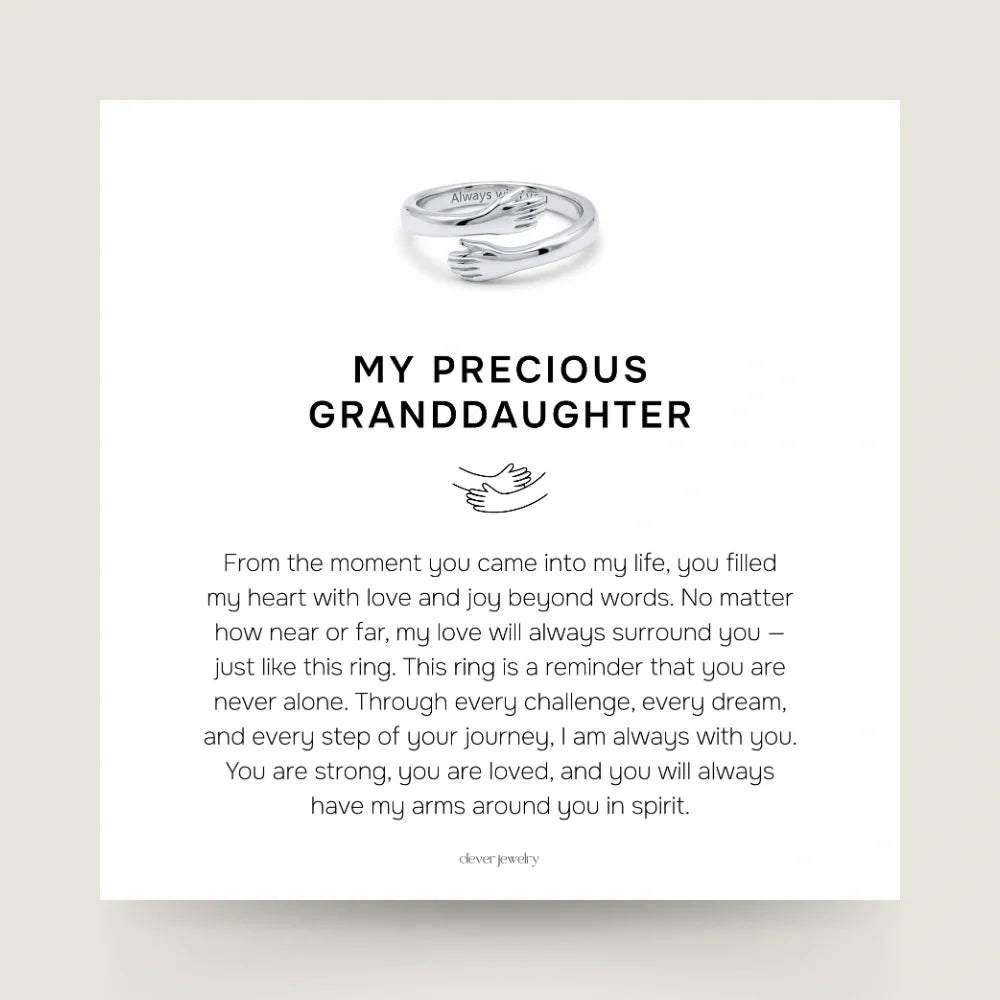 My Precious Granddaughter - Hug Ring