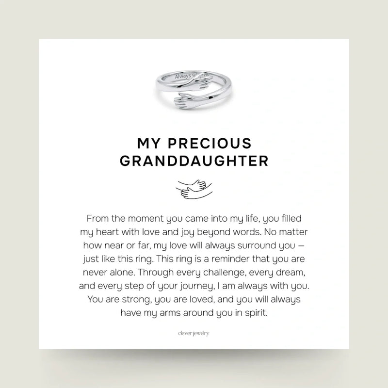 My Precious Granddaughter - Hug Ring
