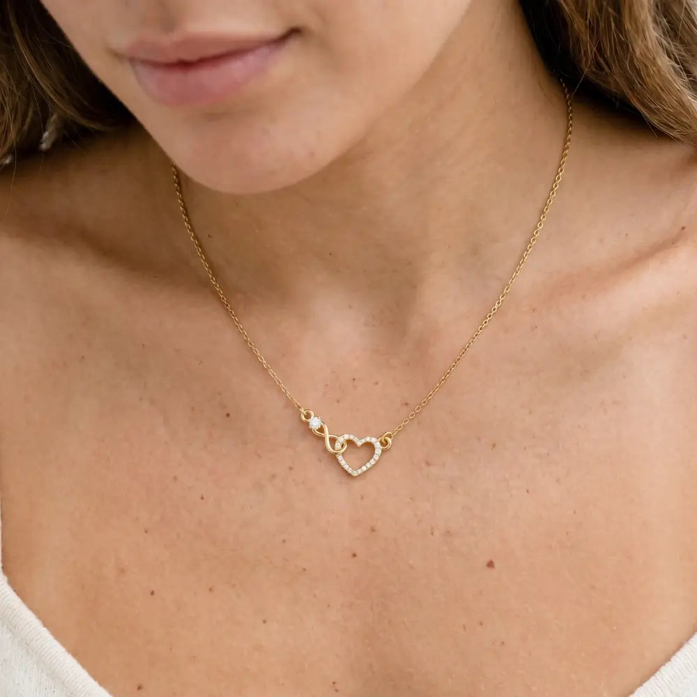 My Beautiful Granddaughter - Infinite Love Necklace