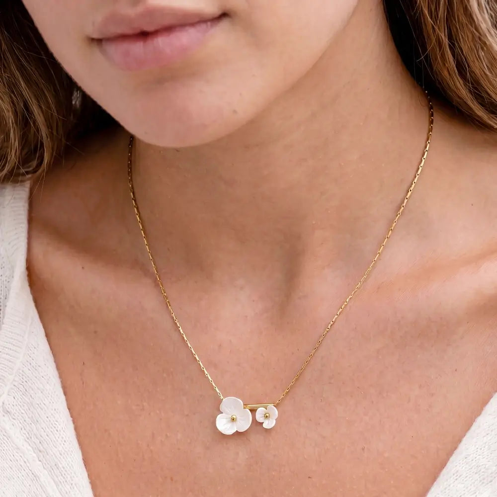 My Precious Granddaughter - Blossoming Necklace