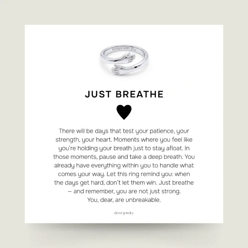 Just Breathe Hug Ring