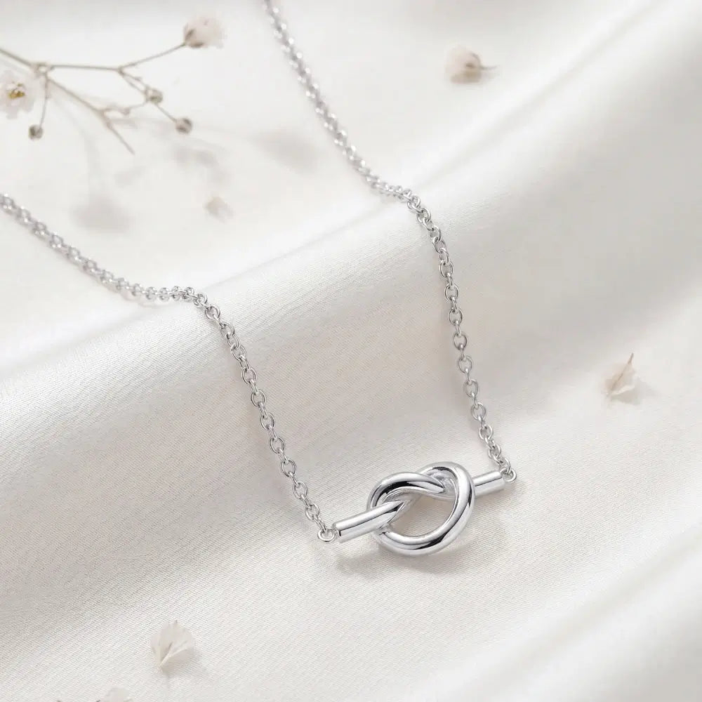 My Beautiful Sister - Love Knot Necklace