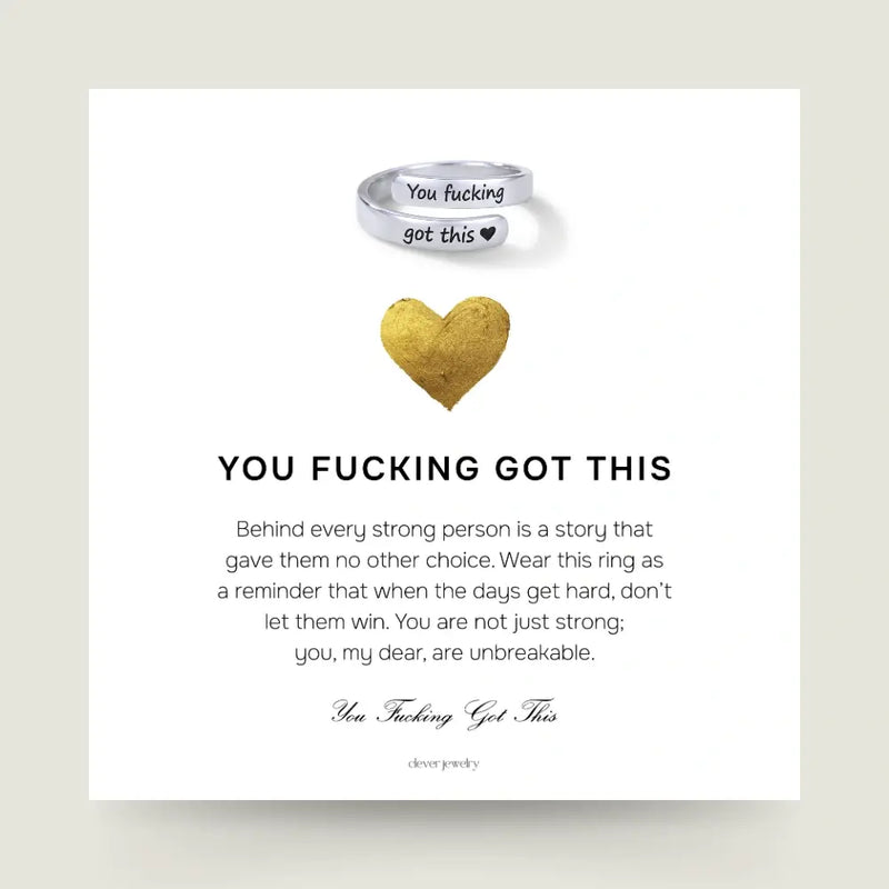 You F♡cking Got This Ring