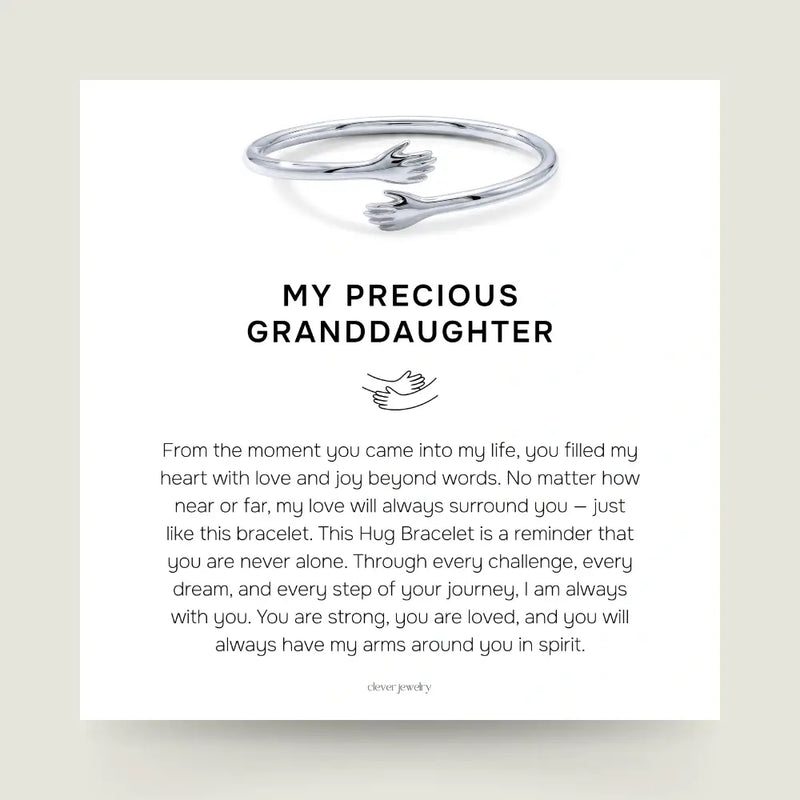 My Precious Granddaughter - Hug Bracelet