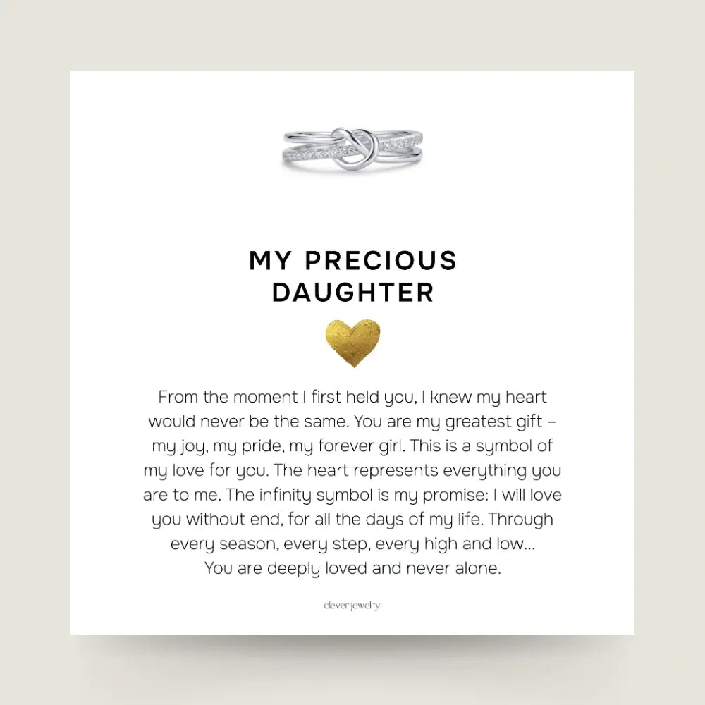 Mother & Daughter - Linked Forever Ring