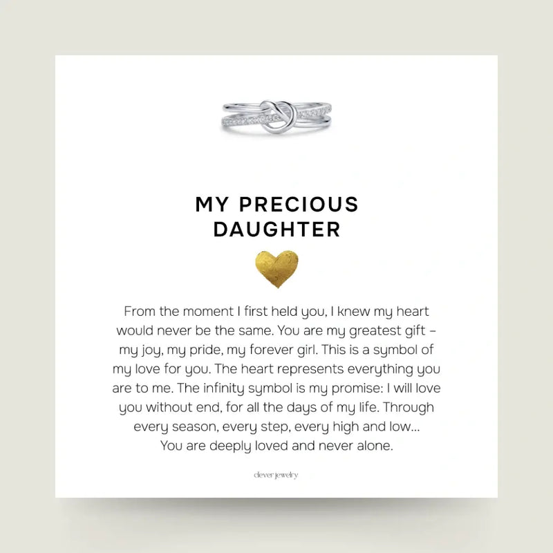 Mother & Daughter - Linked Forever Ring