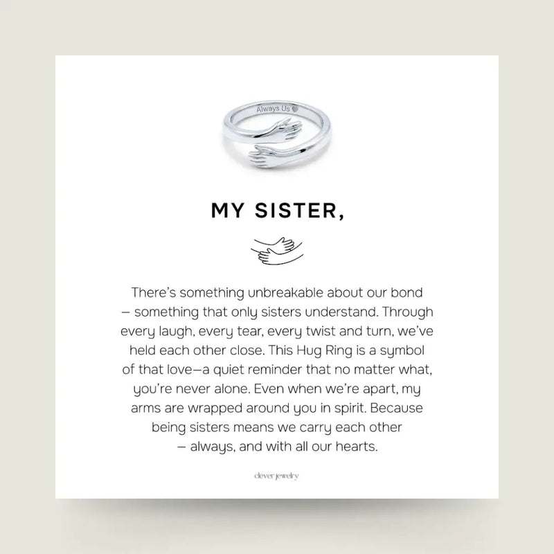 Sisters Hug Ring