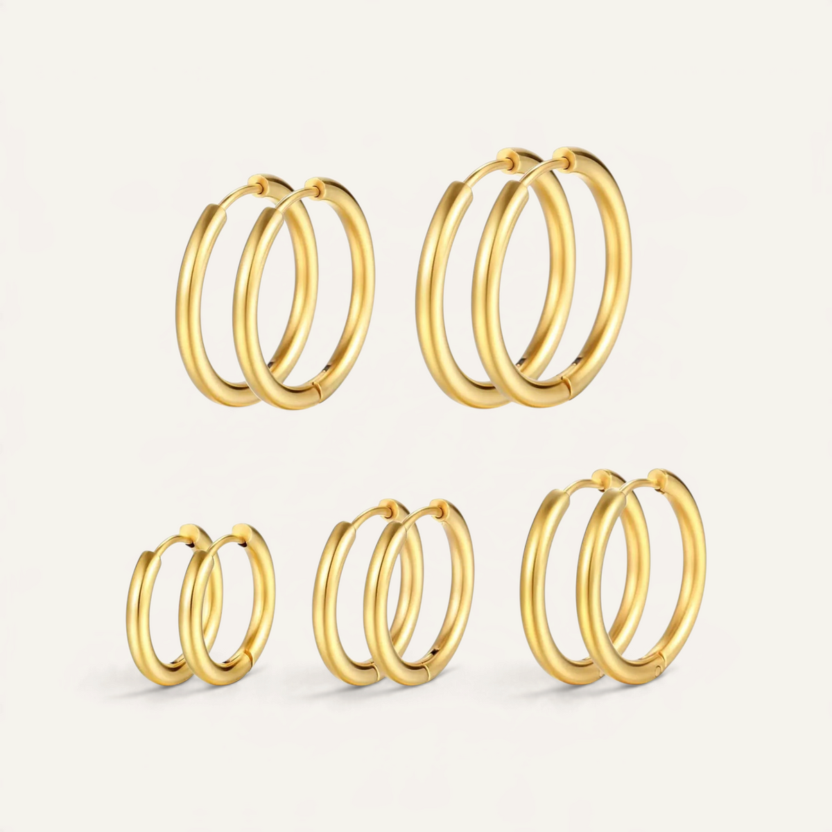 Clicker Huggie Hoops