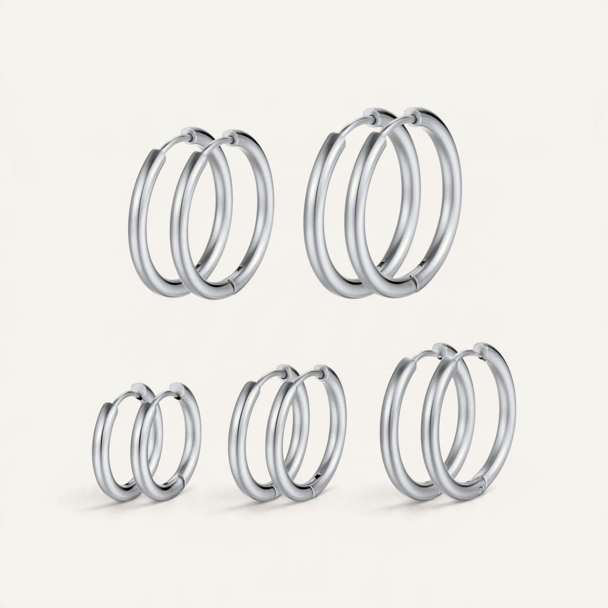 Clicker Huggie Hoops